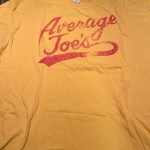 Gildan Yellow  Average Joe’s Graphic T-Shirt- XL